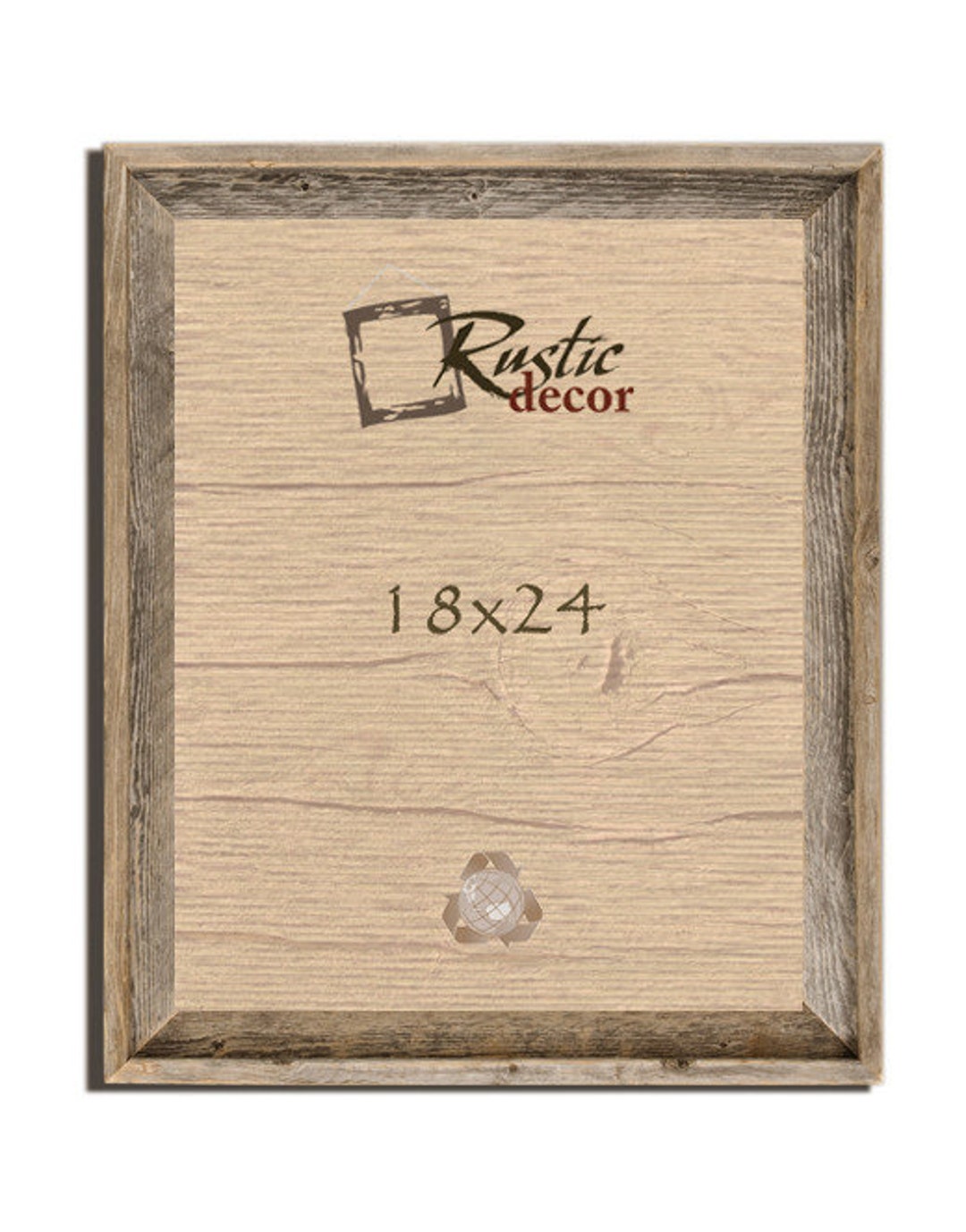 18x24 - 2" Rustic Reclaimed Barn Wood Signature Wall Frame - Etsy