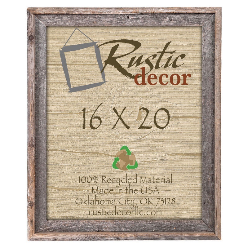 16x20 Frame Weathered - Etsy