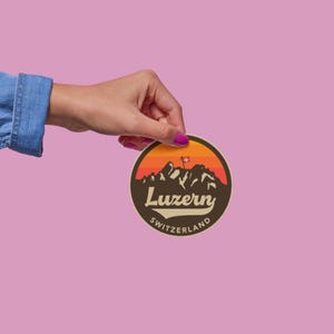Lucerne Luzern Sticker