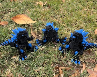 Godzilla, gelede speelgoeddinosaurus