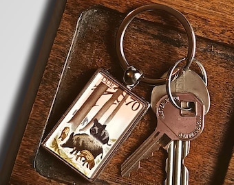 Animal Wildlife Keyrings