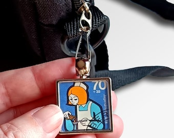 Square Keyrings & Charms