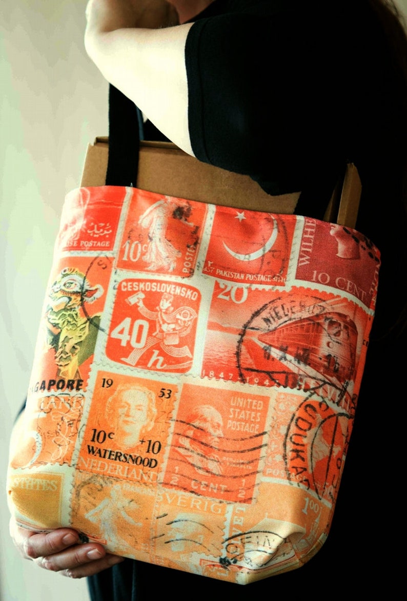 TangleCrafts Stamp Art Tote Bag - Thumbnail 4