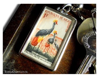 Wildlife Stamp Keychains