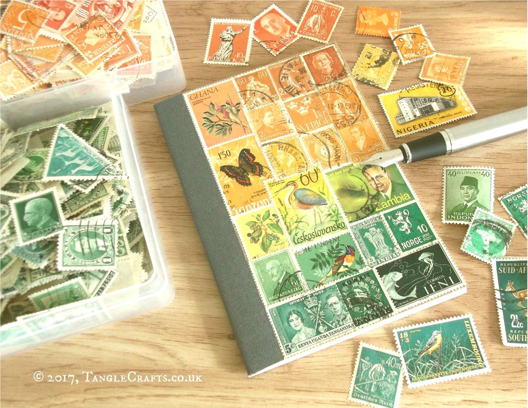 Address Book Birthday Book Custom Colour Postage Stamp Gift Etsy Denmark