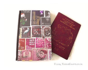 Heather Haze Passport Cover with optional matching storage tin