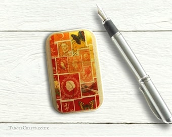 Fire Glow Fridge Magnet & Tiny Tin Gift Set