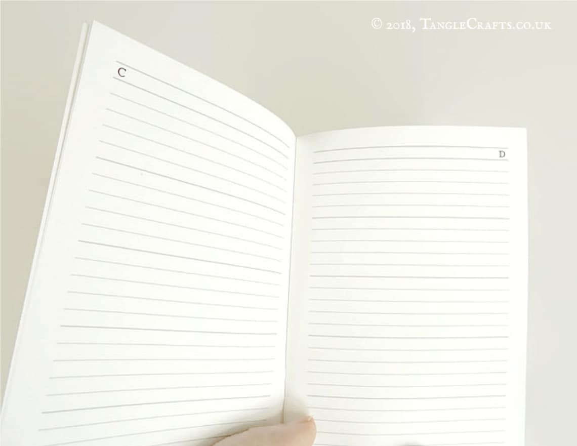 Pocket Address Book Postage Stamp Print AZ Index Book Etsy UK