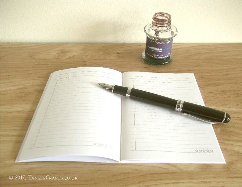 /'take a leap/' journal featuring postage stamp parachutist \u2022 Pocket size 4x6 travel adventure cahier A6 ruled notebook \u2022 Parachute landing