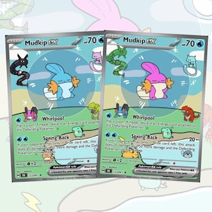 mudkip card binder Mudkip Card Binder
