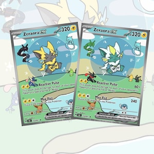 Zeraora card - Etsy 日本