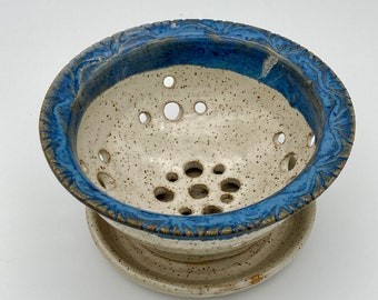 Blue and White Berry Bowl