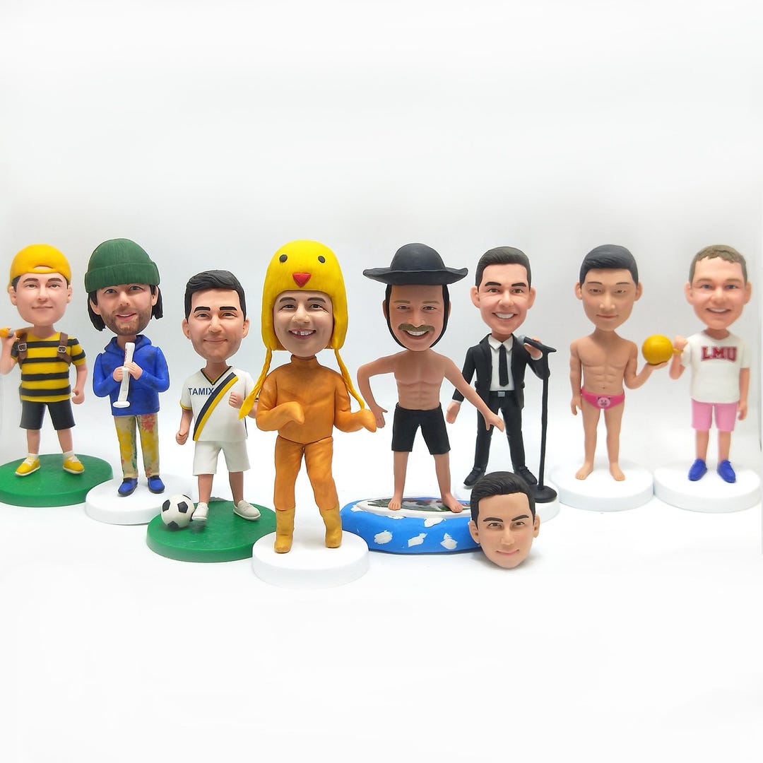 Skateboarder Bobblehead - Custom Skateboard Gift Figurine main image 1