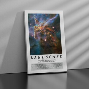 Space Telescope Art Prints - Beautiful NASA Images on Canvas