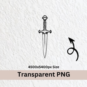 Dagger SVG Bundle, Silhouette Clipart, Cricut Decal (PNG, Vector) - Etsy