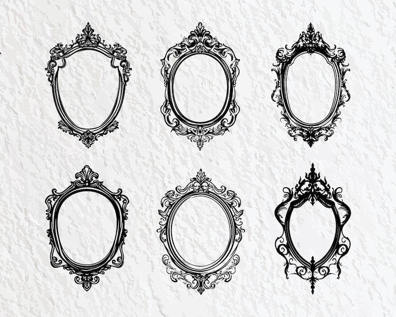 Gothic Mirror Svg Bundle, Gothic Mirror Silhouette, Gothic Mirror Clipart Png, Gothic Mirror Outline Svg, Gothic Mirror Vector Logo Set Png