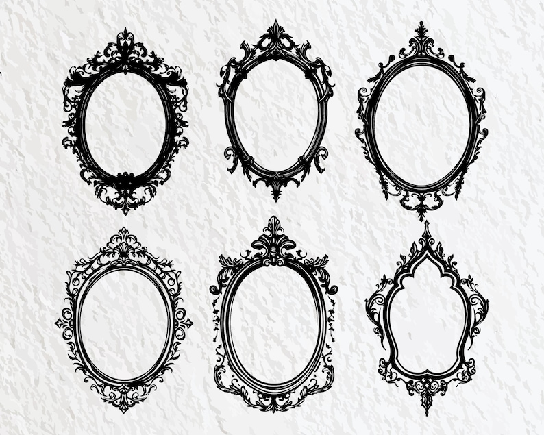 Gothic Mirror Svg Bundle, Gothic Mirror Silhouette, Gothic Mirror Clipart Png, Gothic Mirror Outline Svg, Gothic Mirror Vector Logo Set Png