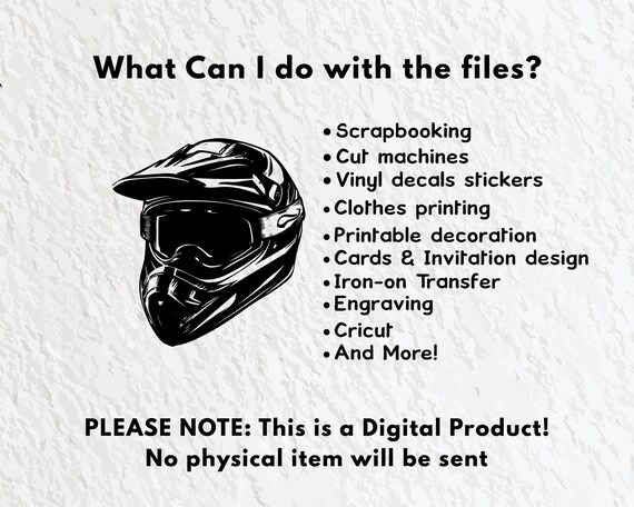 dirt bike helmet decals to print for free Motocross Helmet SVG Bundle: Vector Logo Icon Decal Set