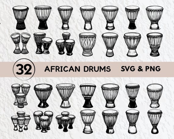 African Drum Icon