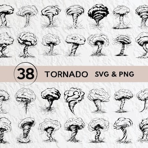 Tornado Silhouette Bundle Png, Tornado Svg Outline, Tornado Art Png, Tornado Cricut Gift File, Tornado Decal Cricut, Tornado Icon Logo Svg