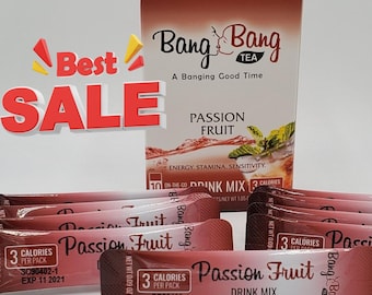 Bang Bang Passion Fruit Tea: 10 Pack Instant Effect Formula