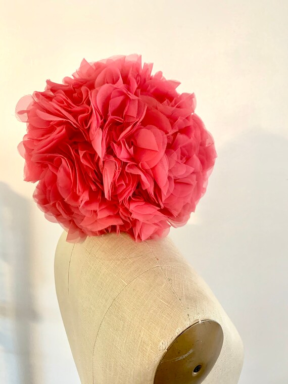 Vintage Swimcap, Pink Swim Cap, Playgirl, Bathing