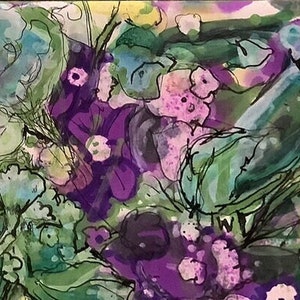 Alcohol Ink Coaster Set