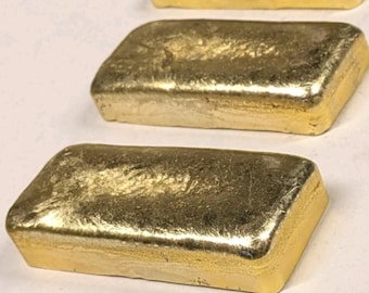 Hand Poured One Pound "Nordic Gold" Bar/Ingot for Jewelry and other Crafts.