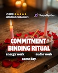 Commitment Binding Spell | Love Binding Spell | Loyalty & Devotion Energy Work | Exclusive Relationship Alignment | Same Day Casting product logo