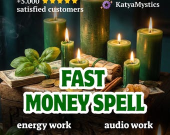 Money Attraction Ritual | Wealth & Abundance Energy Work | Financial Alignment Session | Same Day Spiritual Focus