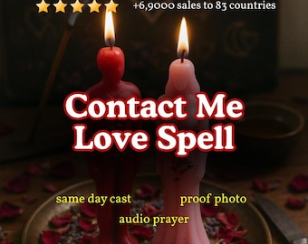 Contact Me Love Spell | Break No Contact Silence | Same Day Witchcraft Ritual Report | Reconnect With Your Love & Restore Communication Now!