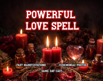 Love Connection Ritual | Love Spell | Emotional Alignment & Attraction Ceremony | Personalized Spiritual Session | Same Day Ritual