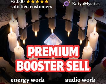 Premium Boost Ritual | Custom Ritual Upgrade | VIP Energy Support Package | Personalized Spiritual Enhancement