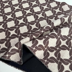 Stay Cozy in Double-Sided Virgin Wool Fabric from Italy - By the Meter, for Coat, Designer Quality for Stylish Coats