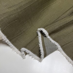 Italian Cotton Denim Fabric, Soft Organic Stretch Material - grass green color
