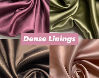 Italian Lining Fabric, 100% Viscose, 55" Wide, Sewing Projects