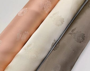 Viscose Lining Fabric Designer Italian: 57" Wide Sewing Fabric By The Meter