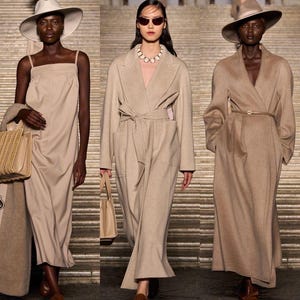 Discover a high-quality Cashmere in Pearl color. This Fabric is ideal for coats and jackets. Cashmere is a luxurious fabric, made with cashmere and wool fibers, extremely soft and comfortable to wear. This fabric gives the things made from this fabric a luxurious look and superb calm.  
Features:
✔️The Zibelino fabric