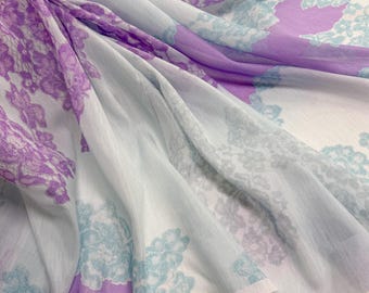 Cotton-Silk Batiste Fabric: Italian Designer Material, blouses, dresses