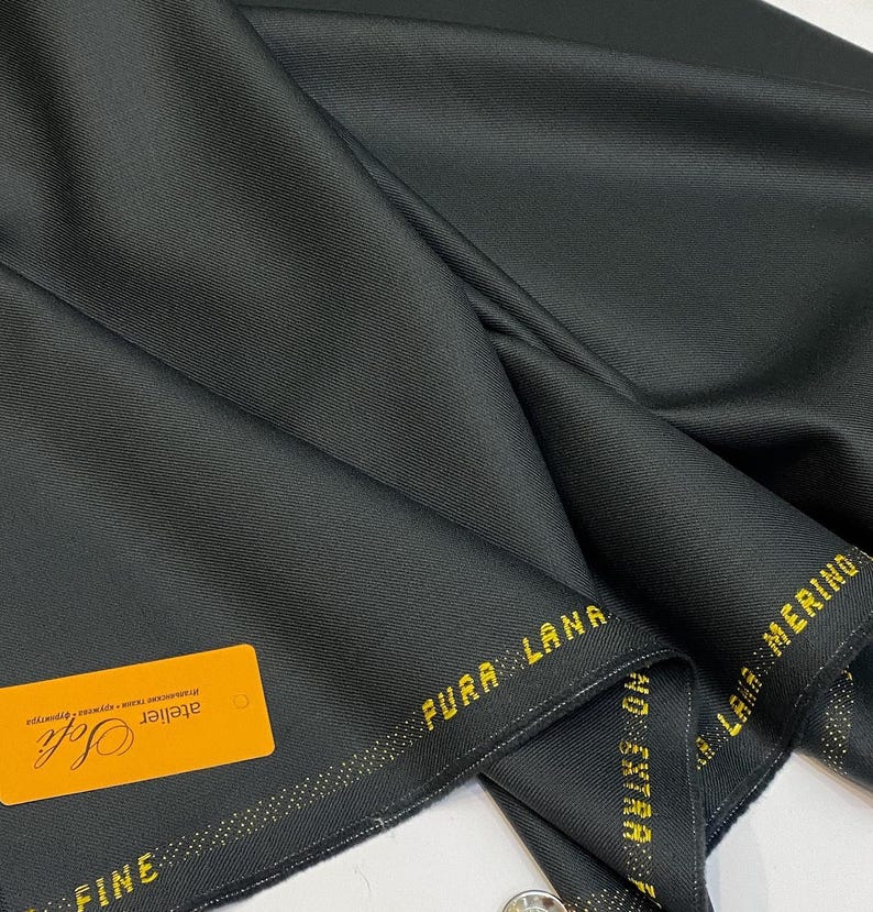 Discover high-quality merino wool in a beautiful gray and brown color. This Fabric is ideal for suits, and jackets, Italian Merino wool is a luxurious fabric, made with wool fibers, extremely soft and comfortable to wear. This fabric gives the things made from this fabric a luxurious look and superb calm.