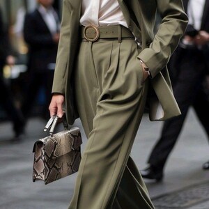 Discover a high-quality Merino Wool in sage color (olive) with a touch of Cashmere thread. This Fabric is ideal for suits, trousers. Merino Wool is a luxurious fabric, made with cashmere fibers, extremely soft and comfortable to wear. This fabric lends a sophisticated look and style to the items made from it.