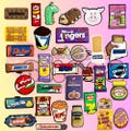 British Food Shoe Charms - Croc Charms - Food Charms - Chocolate Charms - British Snacks
