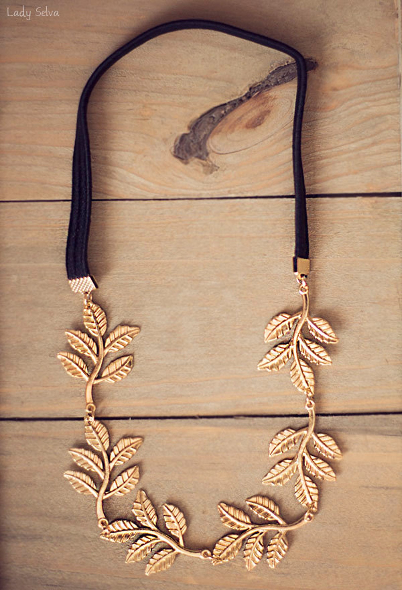 Bridal Headband. Gold Leaf Bridal Headband. Wedding Headpiece. Etsy