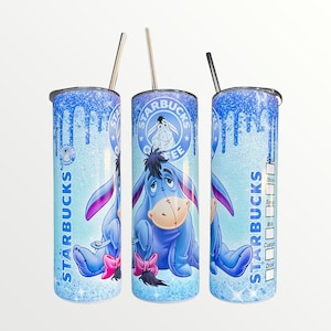 SB Eeyore 20/30oz Insulated Skinny Tumbler with optional Personalisation