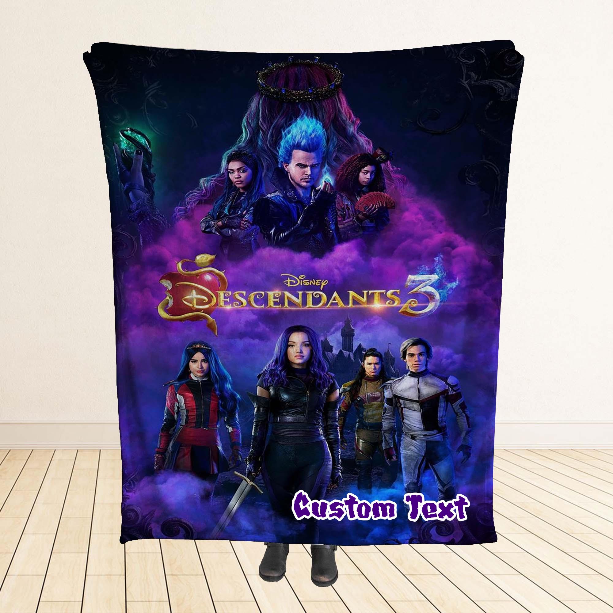 Descendants Blanket Etsy
