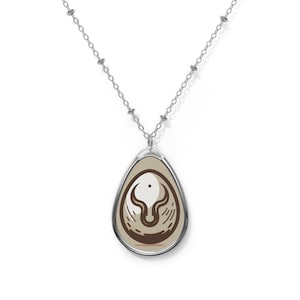 Zodiac Pendant Necklace, Taurus Astrology Jewelry, Constellation Charm Gift, Horoscope Sign Accessory, Oval Pendant Necklace