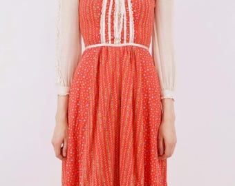 1970&#39;s little gunne sax-esque dress