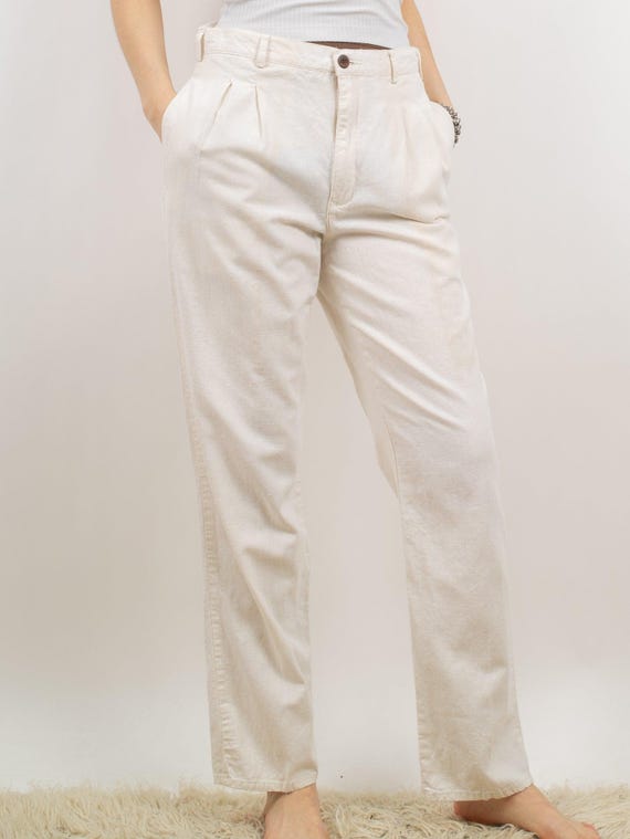 Pierre Cardin, 1980's PIERRE CARDIN linen slacks v539
