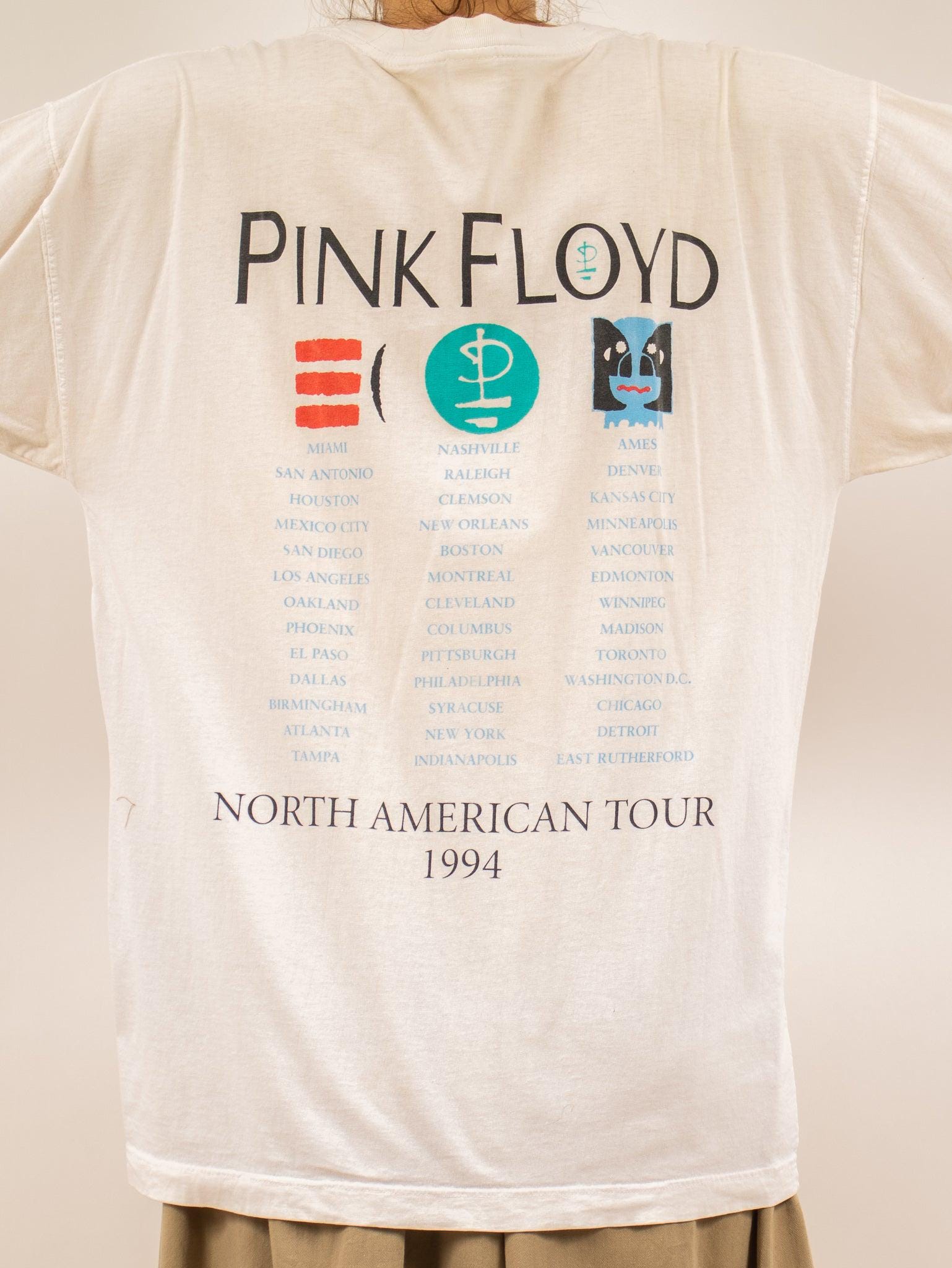 1994年ピンク・フロイド北米ツアーTシャツ - Etsy 日本