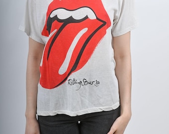 ROLLING STONES 1981 Tour T SHIRT Original Vintage - Etsy